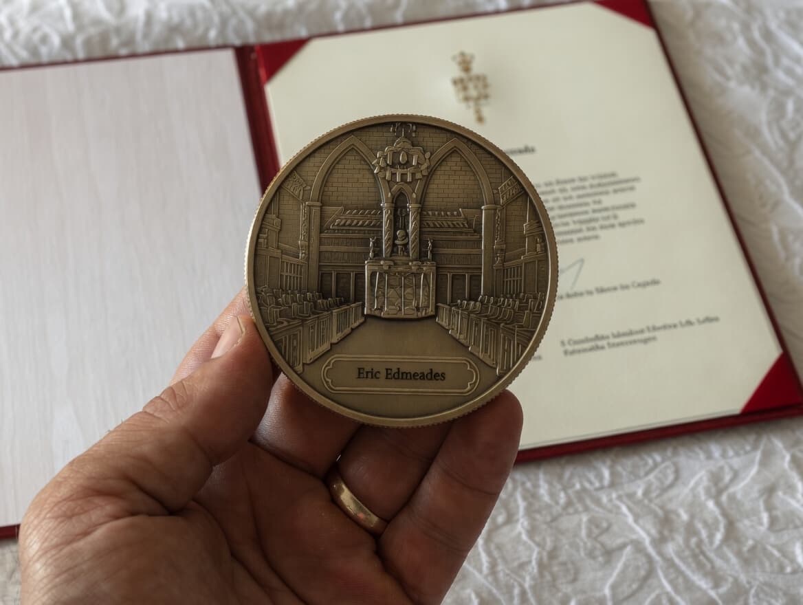 Canadian Senate 150 Medal